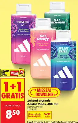 Biedronka Żel pod prysznic Adidas Vibes oferta