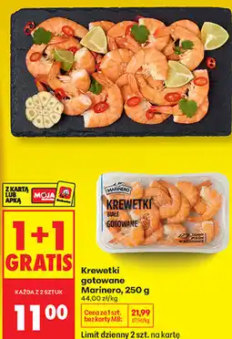 Biedronka Krewetki gotowane Marinero oferta