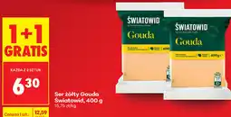 Biedronka Ser żółty Gouda Światowid oferta