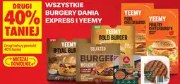Biedronka Wszystkie burgery Dania Express i Yeemy oferta