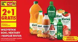 Biedronka Wszystkie soki, nektary i napoje Riviva oferta