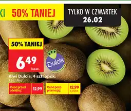 Biedronka Kiwi Dulcis, 4 szt. opak oferta