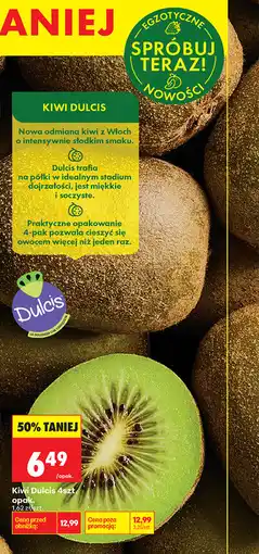 Biedronka Kiwi Dulcis 4szt. opak oferta