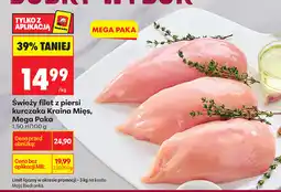 Biedronka Świeży filet z piersi kurczaka Kraina Mięs, Mega Paka oferta