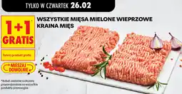 Biedronka Wszystkie mięsa mielone wieprzowe Kraina Mięs oferta