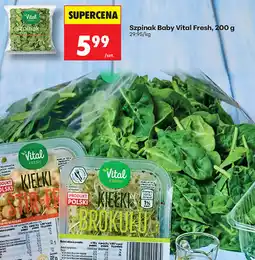 Biedronka Szpinak Baby Vital Fresh oferta