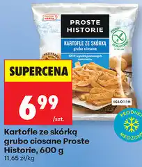 Biedronka Kartofle ze skórką grubo ciosane Proste Historie oferta