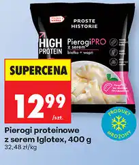 Biedronka Pierogi proteinowe z serem Iglotex oferta