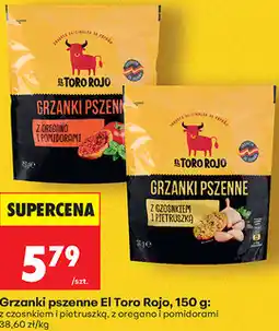 Biedronka Grzanki pszenne El Toro Rojo oferta
