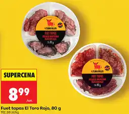 Biedronka Fuet tapas El Toro Rojo oferta