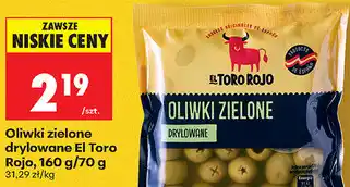 Biedronka Oliwki zielone drylowane El Toro Rojo oferta