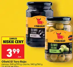 Biedronka Oliwki El Toro Rojo zielone oferta
