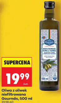 Biedronka Oliwa z oliwek niefiltrowana Gourmês oferta