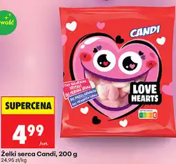 Biedronka Żelki serca Candi oferta