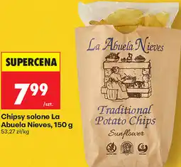 Biedronka Chipsy solone La Abuela Nieves oferta