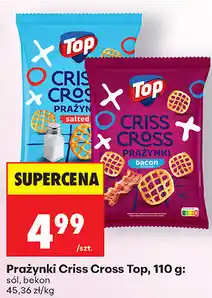 Biedronka Prażynki Criss Cross Top sól oferta
