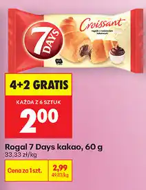 Biedronka Rogal 7 Days kakao oferta