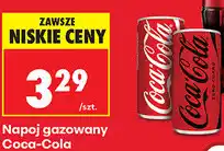 Biedronka Napój gazowany Coca-Cola lub Coca-Cola Zero Cukru oferta