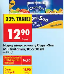 Biedronka Napój niegazowany Capri-Sun Multivitamin oferta