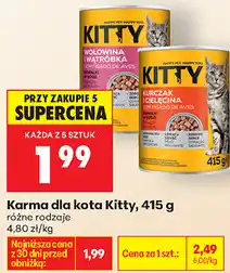 Biedronka Karma dla kota Kitty oferta