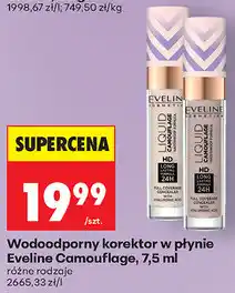 Biedronka Wodoodporny korektor w płynie Eveline Camouflage oferta