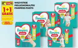 Biedronka Wszystkie pieluchomajtki Pampers Pants oferta