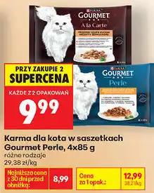 Biedronka Karma dla kota w saszetkach Gourmet Perle oferta