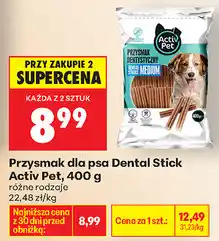 Biedronka Przysmak dla psa Dental Stick Activ Pet oferta