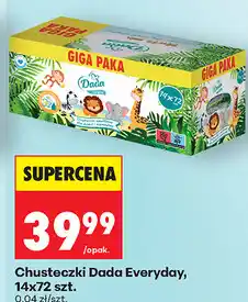 Biedronka Chusteczki Dada Everyday, 14x72 szt oferta