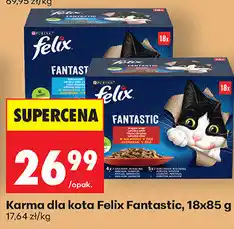 Biedronka Karma dla kota Felix Fantastic oferta