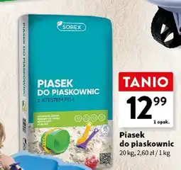 Intermarche Piasek do piaskownic oferta