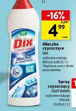 Intermarche Mleczko czyszczące oferta