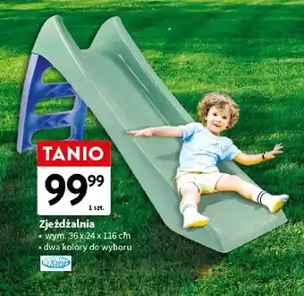 Zjeżdżalnia wym. 36 x 24 x 116 cm, dwa kolory do wyboru