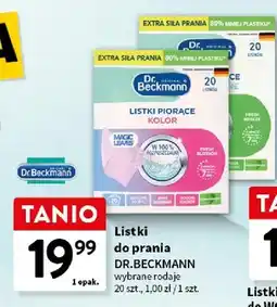 Intermarche Listki do prania oferta