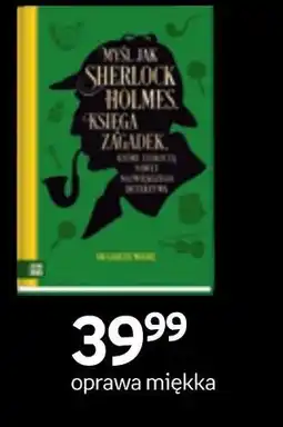 Empik Myśl jak Sherlock Holmes Księga Zagadek oferta