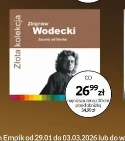 Empik Zbigniew Wodecki Zacznij od Bacha oferta