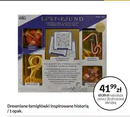 Empik Drewniane łamigłówki Lost & Found oferta