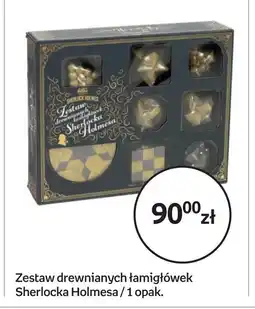 Empik Zestaw drewnianych łamigłówek Sherlocka Holmesa oferta