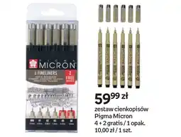 Empik Zestaw cienkopisów Pigma Micron oferta