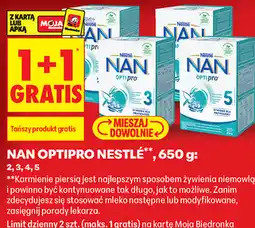 Biedronka NAN Optipro Nestlé, 650 g: 2, 3, 4, 5 oferta