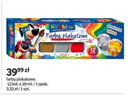 Empik Farby plakatowe Bambino oferta