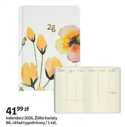 Empik Kalendarz 2026 Zółte kwiaty oferta