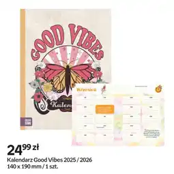 Empik Kalendarz Good Vibes 2025/2026 oferta