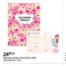 Empik Kalendarz szkolny Pieski oferta