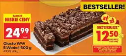 Biedronka Ciasto WW E.Wedel, 500 g oferta