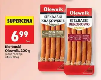Biedronka Kiełbaski Olewnik, 200 g oferta