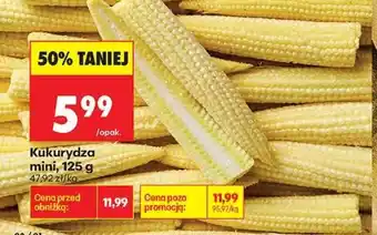 Biedronka Kukurydza mini, 125 g oferta