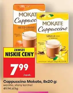 Biedronka Cappuccino Mokate, 8x20 g oferta