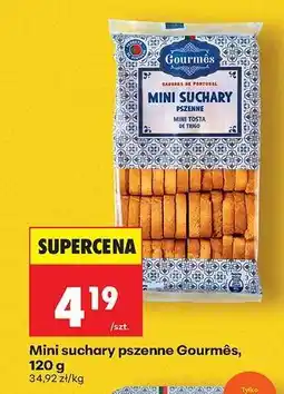 Biedronka Mini suchary pszenne Gourmés, 120 g oferta