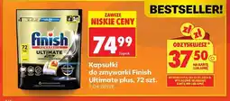 Biedronka Kapsułki do zmywarki Finish Ultimate Plus, 72 szt oferta